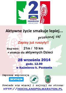 II Półmaraton Doliną Samy