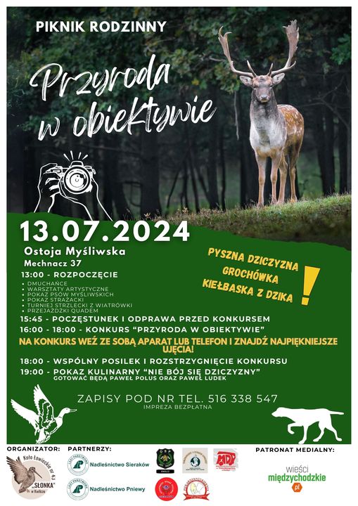 plakat&#x20;poświęcony&#x20;wydarzeniu&#x20;pn&#x2e;&#x20;Piknik&#x20;rodzinny&#x20;&#x2c;&#x2c;Przyroda&#x20;w&#x20;obiektywie&#x22;